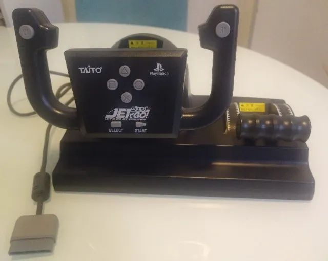 controle manche jet de go taito original para Playstation 1
