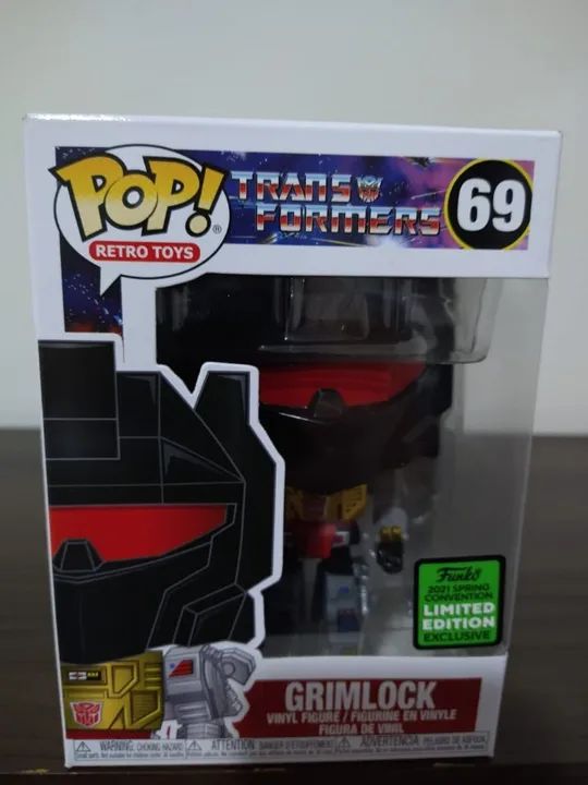 Funko Pop Grimlock 69 - Transformers - Spring Convention 
