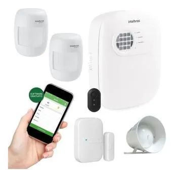 Kit alarme residencial/comercial 