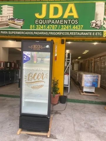 Cervejeira 433 litros porta de vidro - 2 anos de garantia - marca fricon - Foto 2