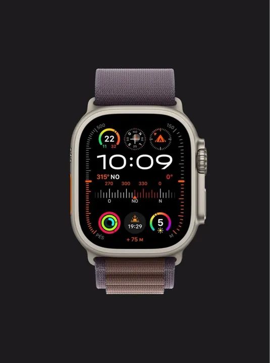 Pulseira loop Alpina índigo, Apple Watch Ultra - Foto 2