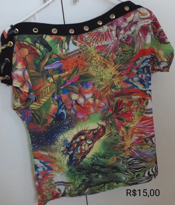 Camisas femininas usadas - baixou o preço!
