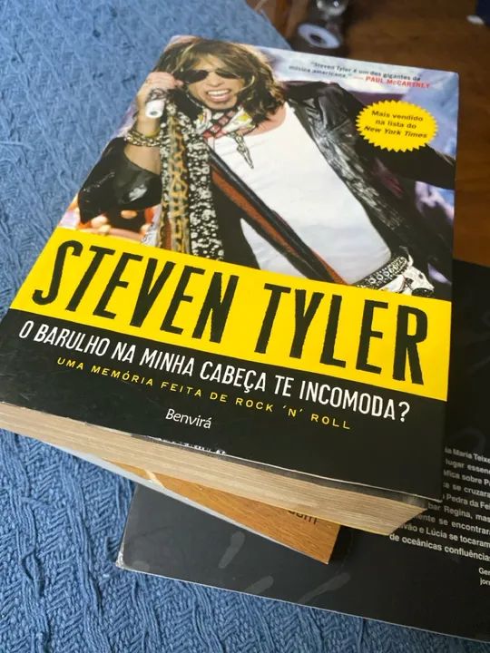 Livros steven tyler  Benedito celso etc  - Foto 5
