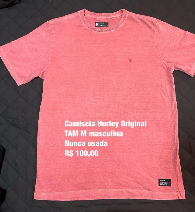 Camisa Hurley Original laranja