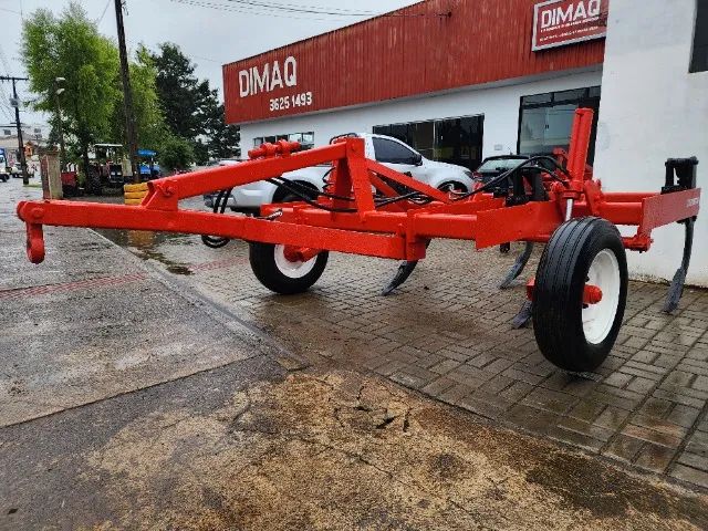 Subsolador de Arrasto Jan Jumbo Matic 5 Hastes com Desarme, Ano 2004 - Foto 5