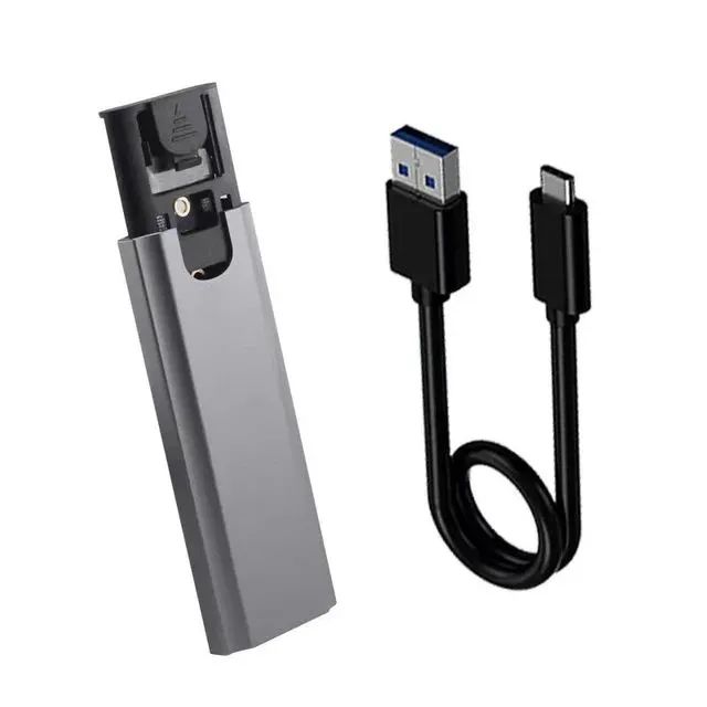 Case NVMe M2 SSD Tipo C, USB 3.1 - Foto 4