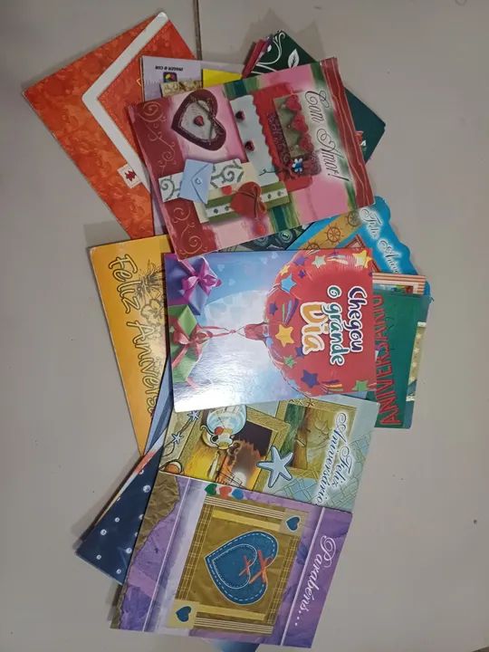 CARTÕES DATAS COMEMORATIVAS - Novos 