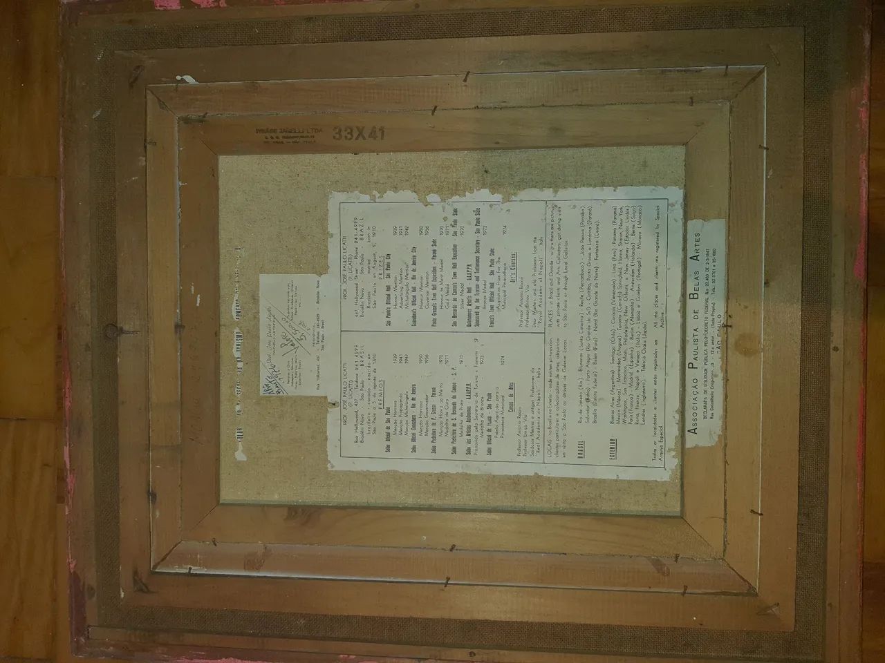 Quadro Antigo certificado  - Foto 4