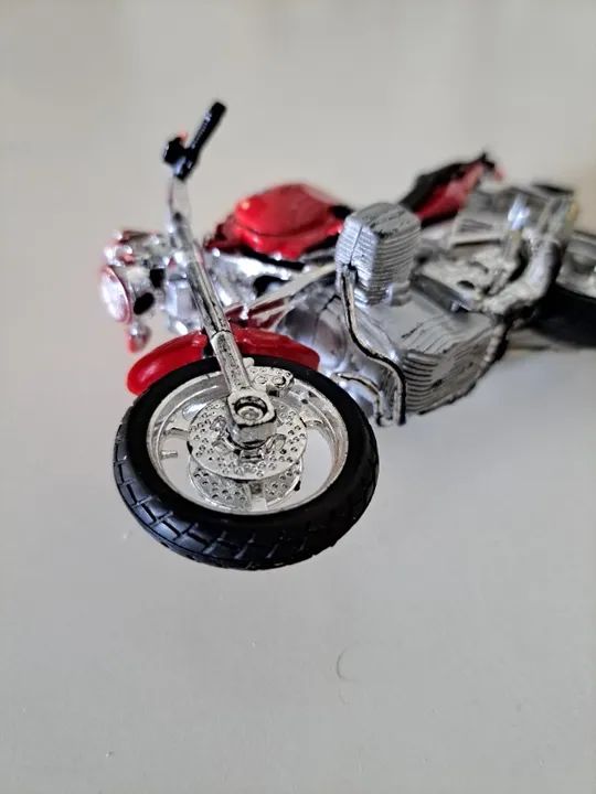 Moto bmw vermelha - Foto 2