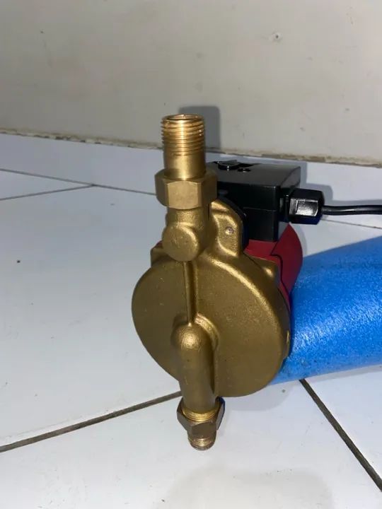 Mini pressurizador, lorenzetti PL-9 127v, com carcaça de bronze  - Foto 5