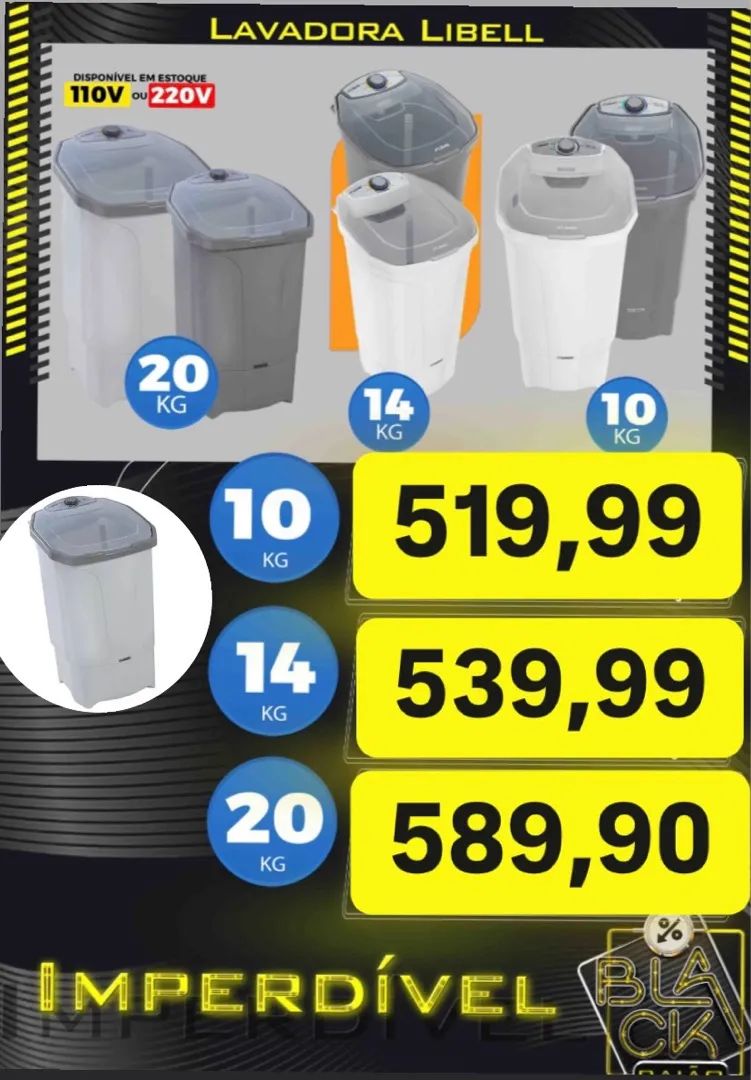 PROMOÇÃO !! TANQUINHO A PARTIR DE 519,90 ENTREGO HOJE FRETE GRÁTIS 