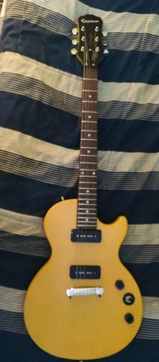 Guitarra Epiphone Les Paul Special I P-90 Worn TV Yellow (Edição