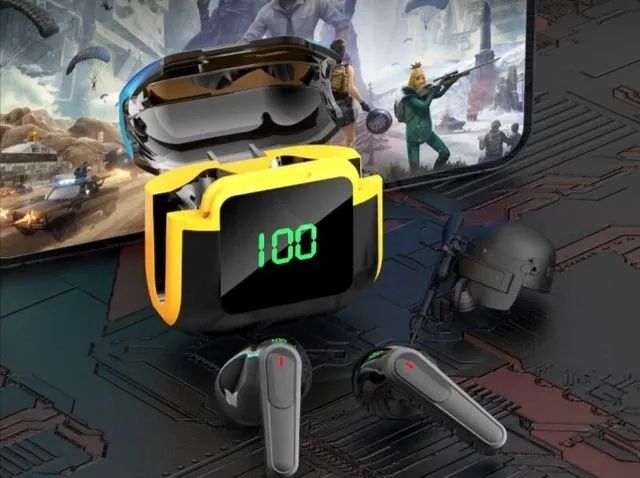 Fone Sem Fio Bluetooth Display Digital Inteligente