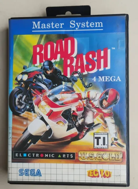Road Rash Original SEGA Master System
