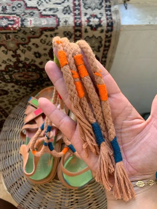 sandália anatômica boia tiras FARM tam 38  - Foto 5