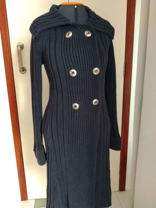 Casaco de linha preto Anselmi, 100,00. - Foto 2