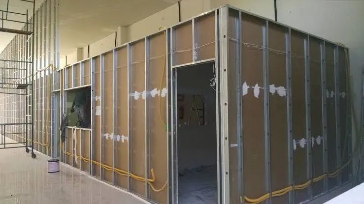 Drywall steel frame Gesso estruturado acartonado