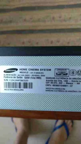 Home theater Samsung HTF4505-ZD
