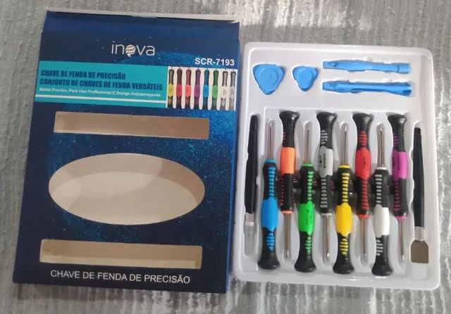 Kit Chaves De Fenda De Precisão Inova Scr-7193 - Foto 3