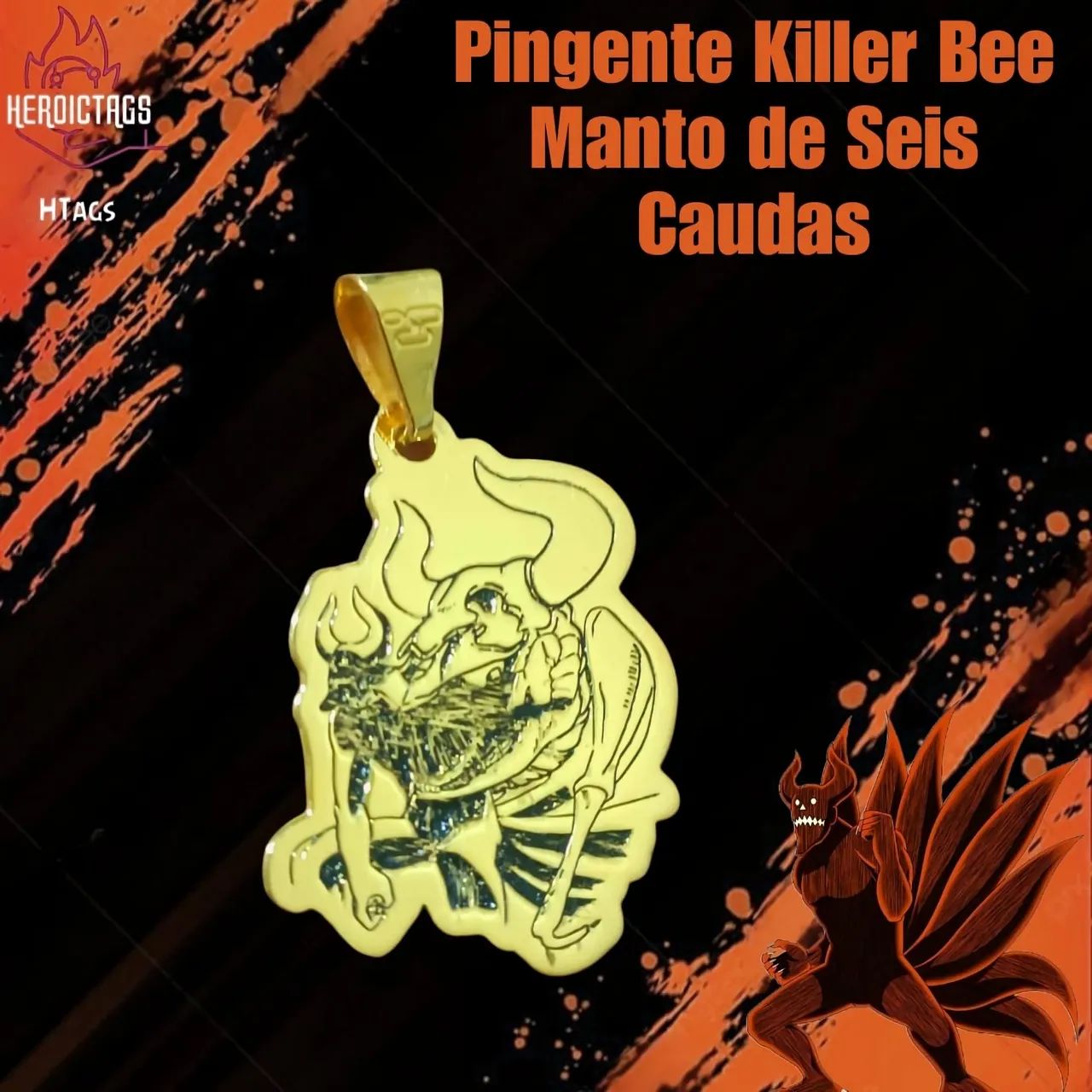 Pingente Killer Bee - Manto de Seis Caudas