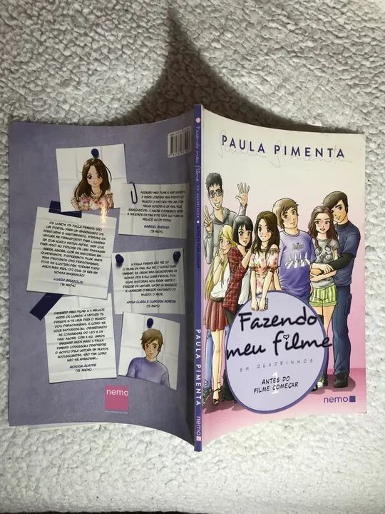 Livro HQ Fazendo Meu Filme 1 - Em Quadrinhos - Paula Pimenta  - Foto 3
