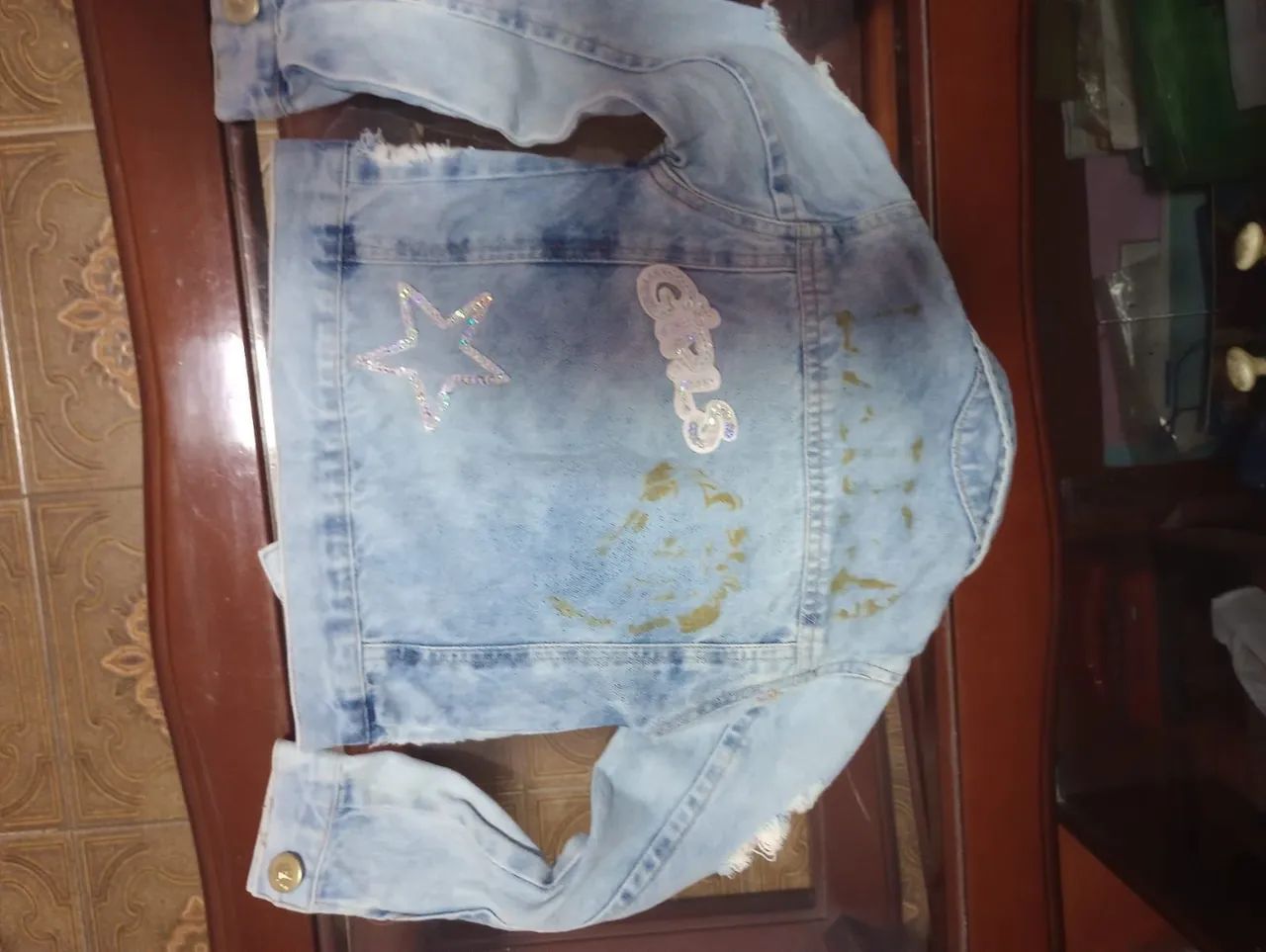 Jaqueta Jeans Infantil - Foto 2