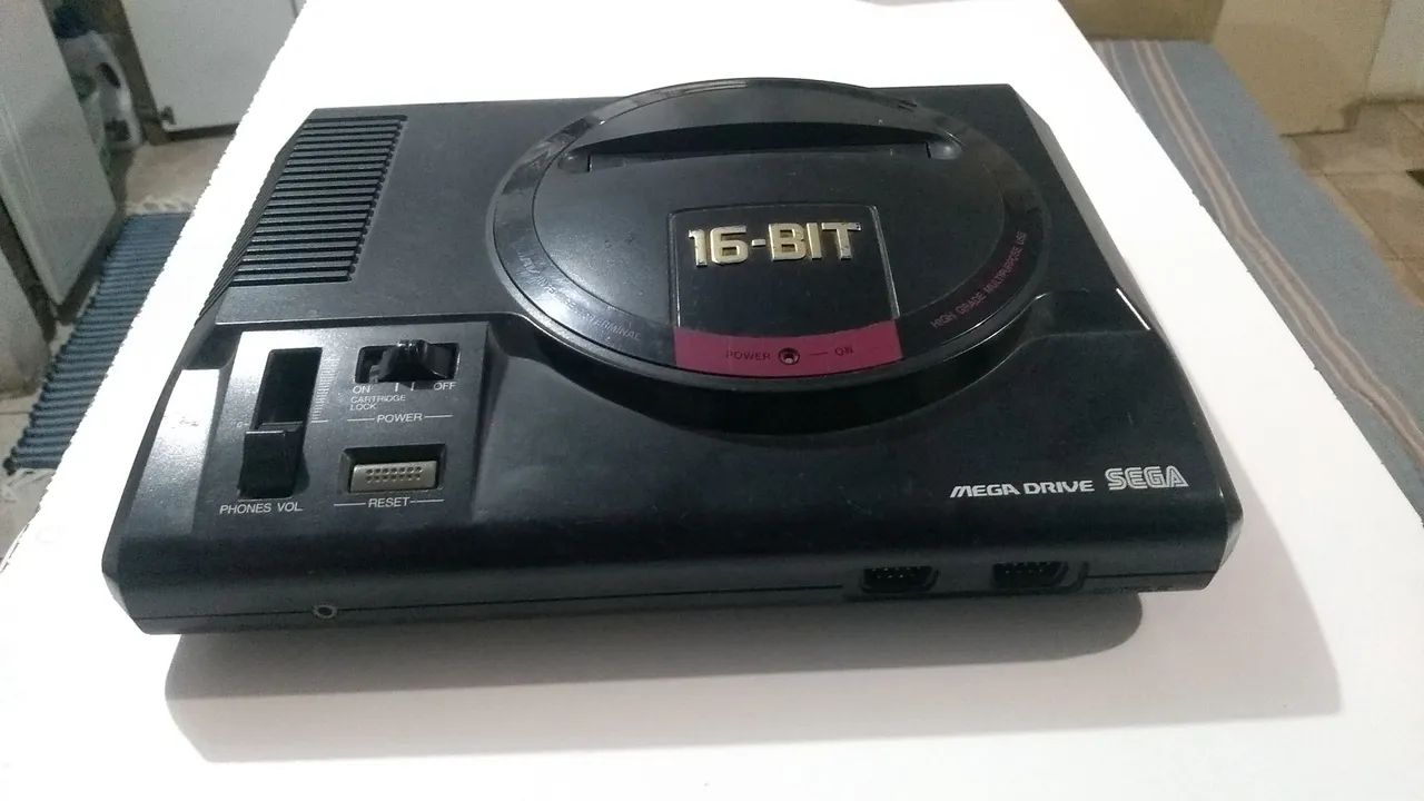 Mega Drive 16 BIT C entrada pra (Sega CD)