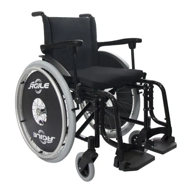 Cadeira de Rodas Jaguaribe Agile - 44cm 120kg - nova
