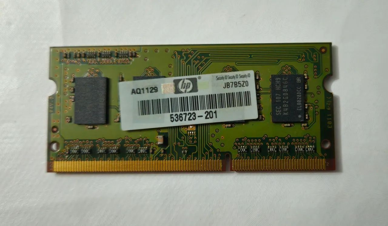 Memória RAM 2GB DDR3 PC3-10600S - Foto 2