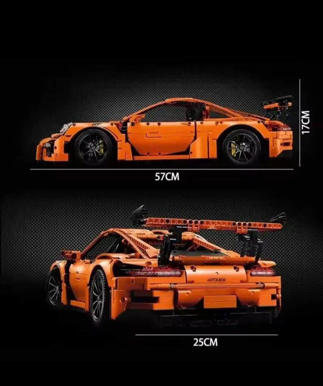 Porsche 911 GT3 RS - 2704 peças - Foto 2
