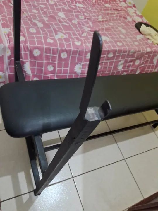 Banco de supino com suporte - Foto 4