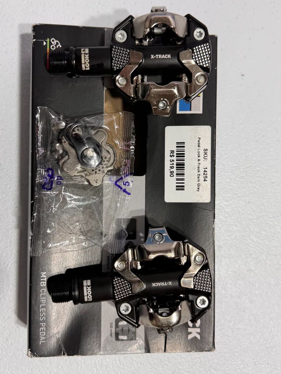 PEDAL LOOK X-TRACK DARK GRAY MTB ZERO  - Foto 4