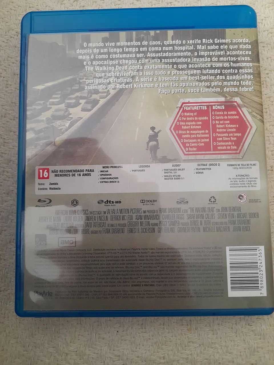 The Walking Dead - 1ª Temporada Completa - Blu-Ray - Foto 2