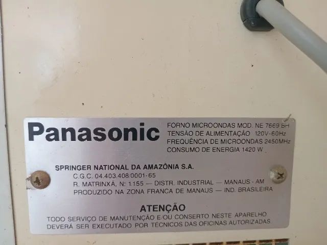 Microondas Panasonic ! Tamanho  grande! - Foto 5