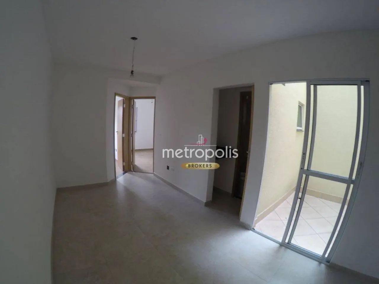 Apartamento com 2 dormitórios para alugar, 55 m² por R$ 2.300,00/mês - Vila Alice - Santo  - Foto 4