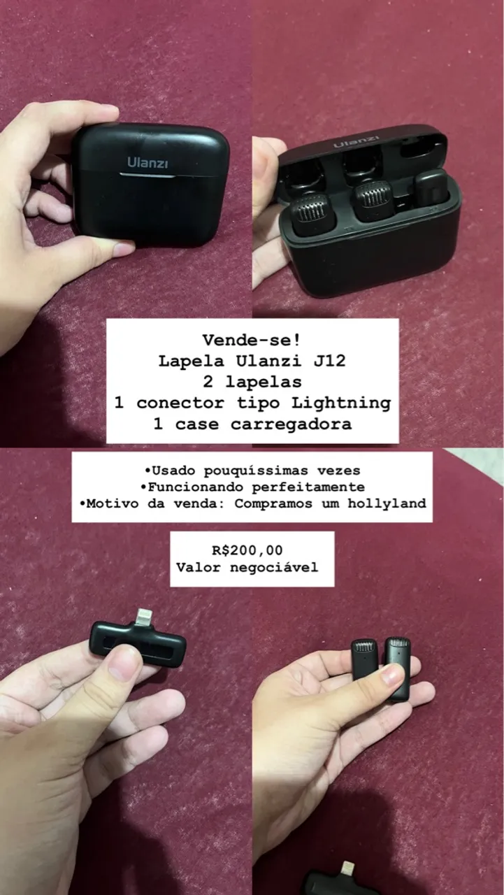 Lapela Ulanzi J12