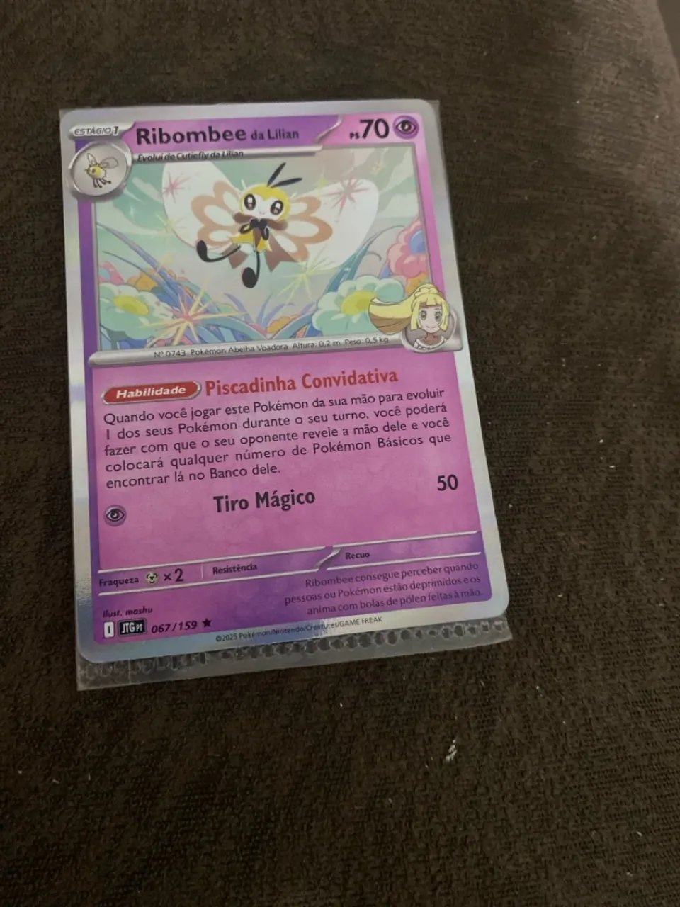 Carta Pokemon Ribombee da lilian