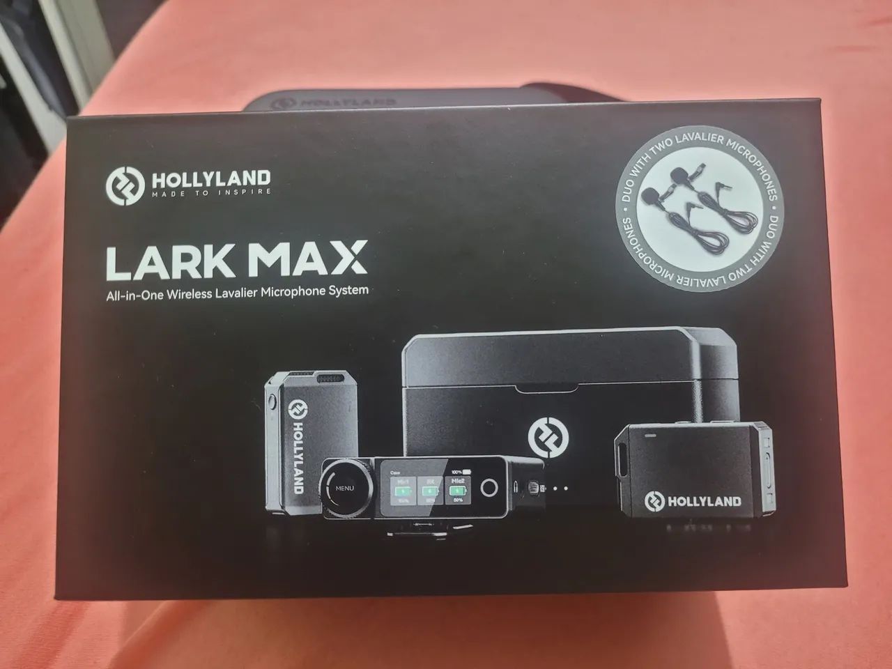 Kit Microfone Sem Fio Hollyland Lark Max