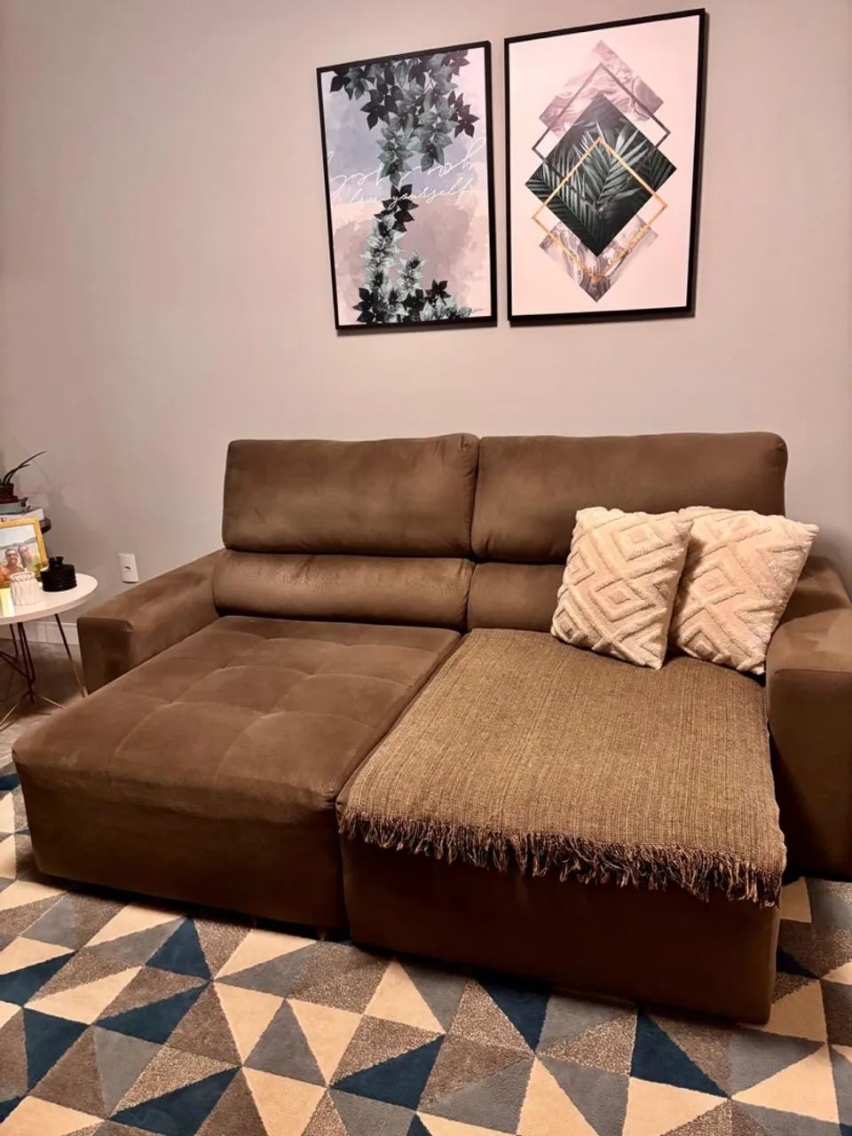 Sofa Reclinável com chaise  - Foto 2