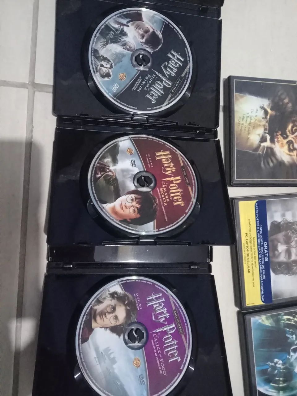 Coleção Harry Potter - Filmes em DVD - Foto 3