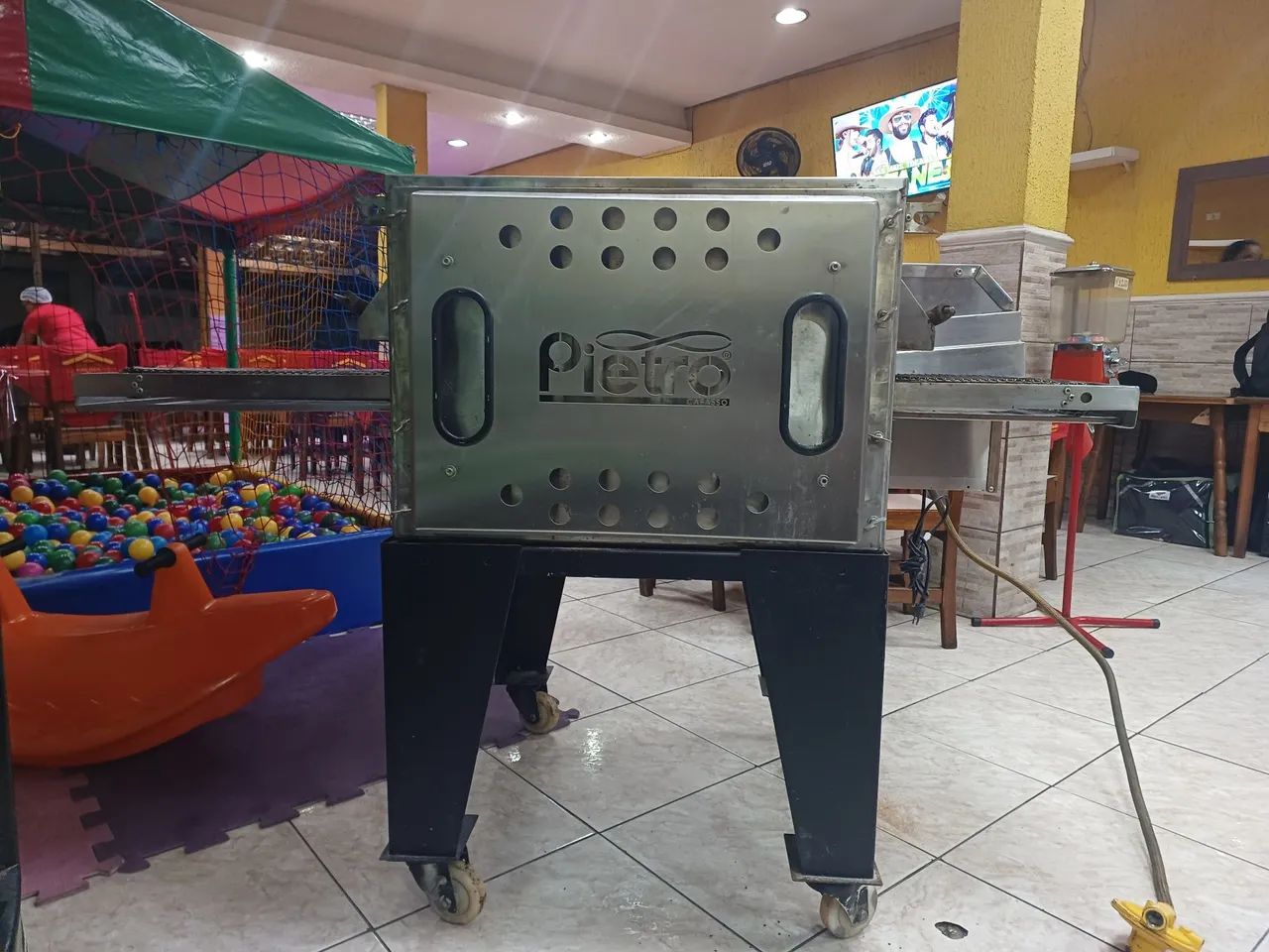 Forno esteira gás Pietro Am 35 turbinho 2024 na garantia   - Foto 3