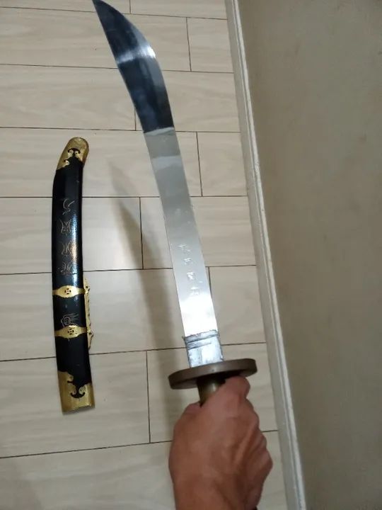 Facão chinês sabre calda de boi  - Foto 4