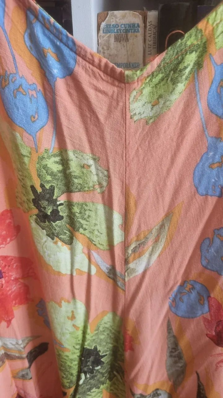 Vestido longo estampado floral - Foto 4