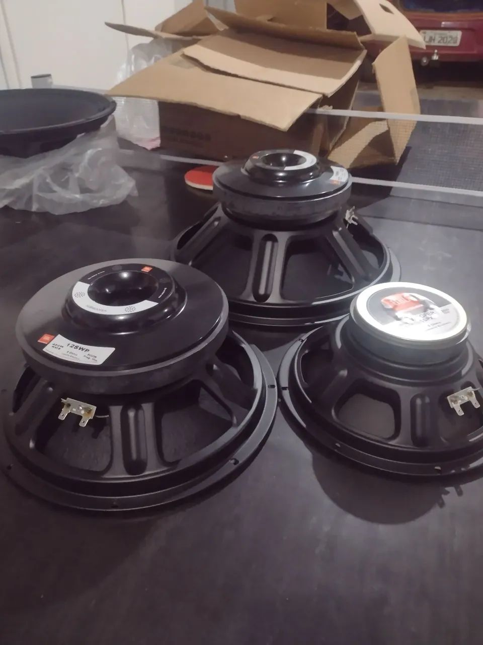 Alto-falante JBL 10,12 e 15 polegadas