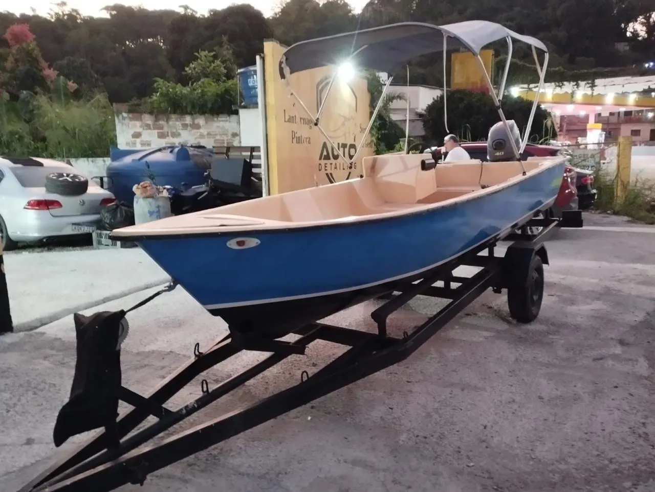 Barco para pesca