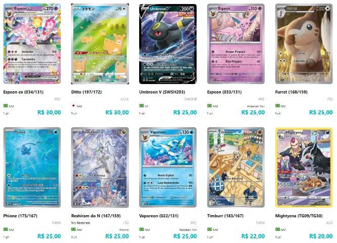 Cartas Pokémon originais / NM / DUVIDAS DM-PV - Foto 4