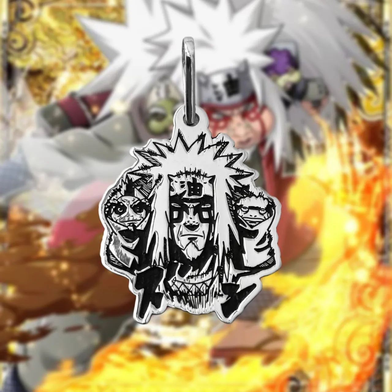 Pingente Jiraiya Modo Sennin - Naruto Shippuden  - Foto 2