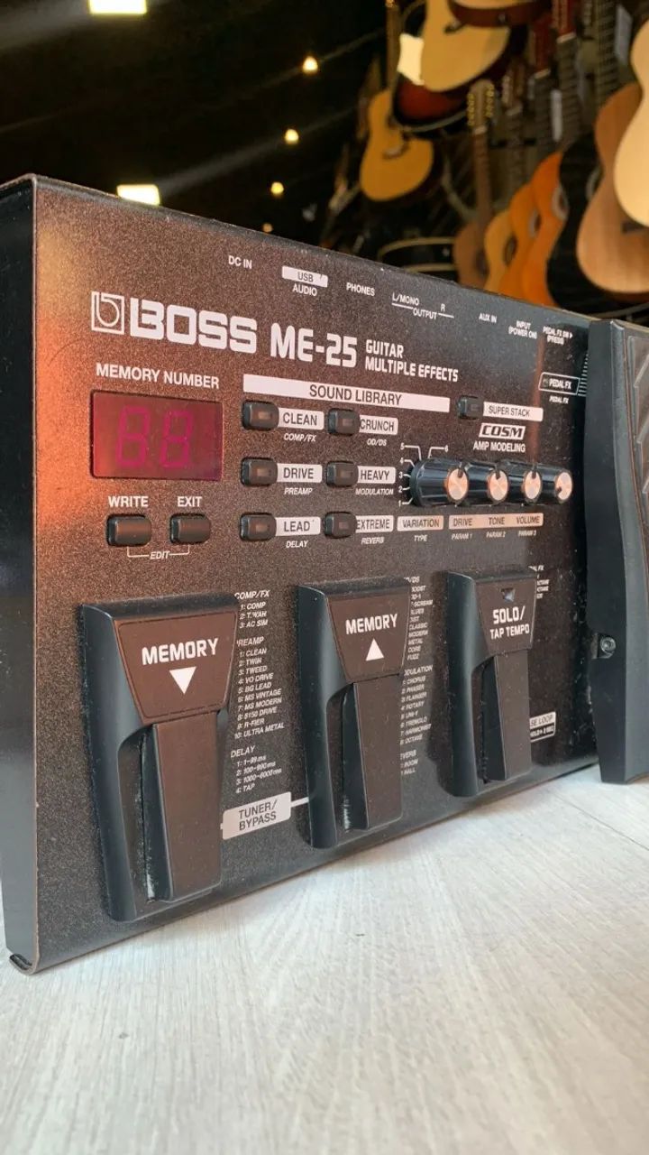 Pedaleira BOSS ME-25 - Foto 4