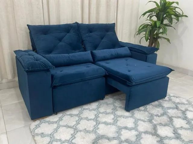 Novidade em estoque!!  Sofá Retrátil Reclinável Brasão 2.00m  - LD  - Foto 5