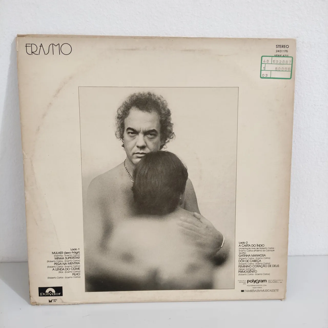 Disco de Vinil (LP) Erasmo Carlos - Mulher